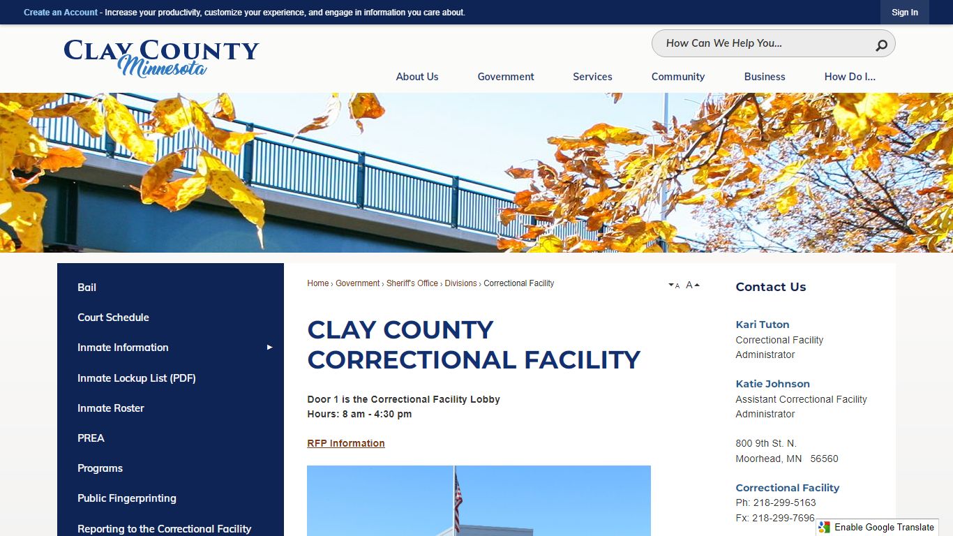 Clay County Correctional Facility | Clay County, MN ...